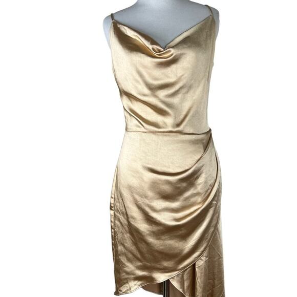 ELLIATT Jacinda Dress in Gold Size Small NEW NWT - Picture 5 of 10